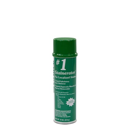Namco Mfg Inc Stainerator, Stain Remover, 18 oz. Aerosol, PK12 4133