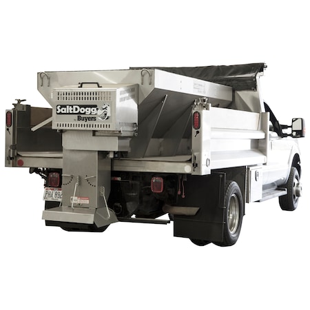 Saltdogg 2.75 Cubic Yard Gas Engine Stainless Steel Mid-Size Hopper Spreader 1400460SS