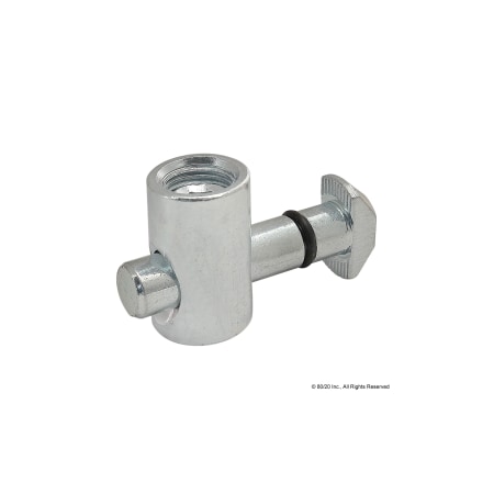 80/20 Central Connector, Steel, 28 mm, 9.6 mm 14012