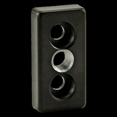 80/20 Center Tap Base Plate, M12, 30 Series 14025