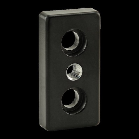 80/20 Center Tap Base Plate, M12, 45 Series 14030