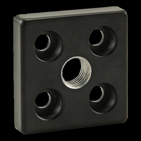 80/20 Center Tap Base Plate, M16, 30 Series 14041