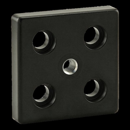 80/20 Center Tap Base Plate, M12, 45 Series 14045