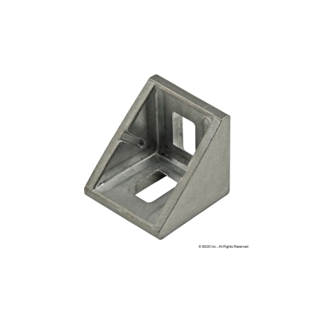 80/20 SlottedCornerBracket, Aluminum, 18mm, 18mm 14059
