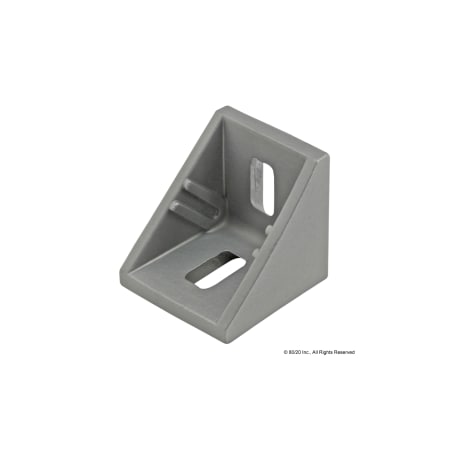80/20 SlottedCornerBracket, Zinc, 28mm, 28mm 14062