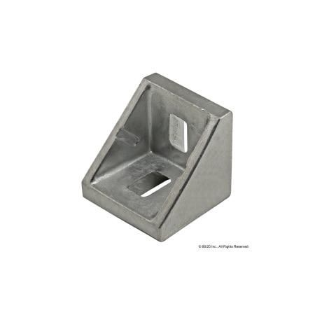 80/20 SlottedCornerBracket, Aluminum, 27mm, 27mm 14071