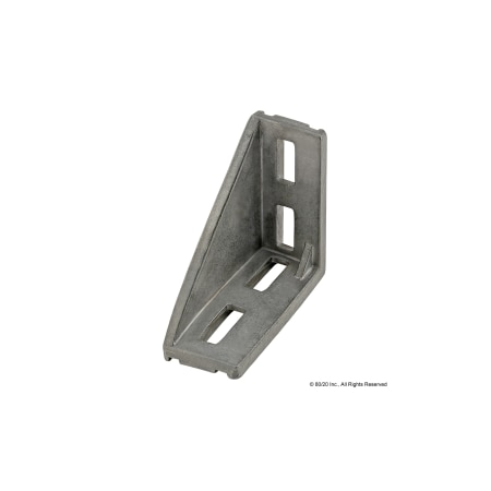 80/20 InsideCornerBracket, Aluminum, 76mm, 76mm 14080