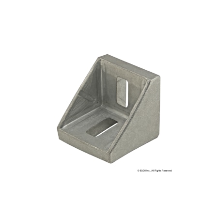 80/20 SlottedCornerBracket, Alum, 41.3mm, 41.3mm 14083