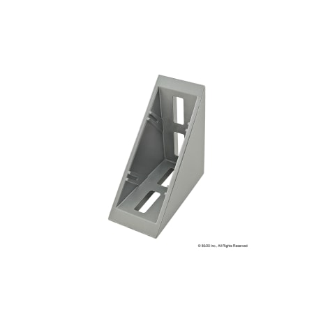 80/20 Corner Bracket, Zinc, 76 mm, 38 mm 14101