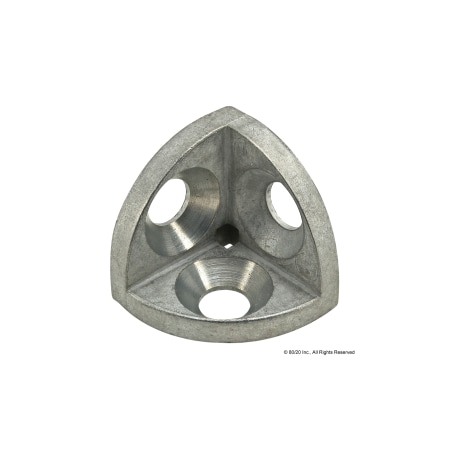 80/20 InsideCornerBracket, Zinc, 28mm, 28mm 14112