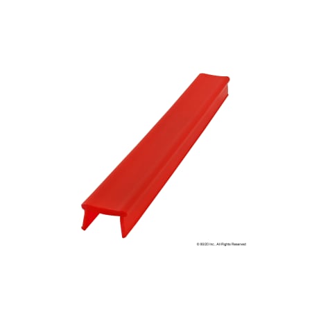 80/20 Economy T-Slot Cover - Red 2M 45 Series 14123