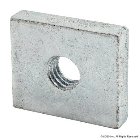 80/20 T-Nut, Steel, Zinc-Plated 14126