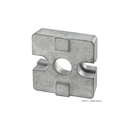 80/20 Plate Connector, Zinc, 14.7 mm 14137