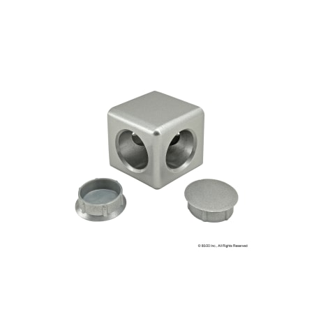 80/20 Corner Connector, Aluminum, 40 mm 14172
