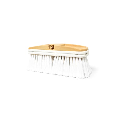 Malish Brush, White, 10 in L Overall, 12 PK 142010