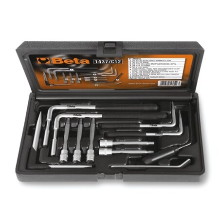 Beta Tools for Removing Air Bag, 12 pcs. 014370001