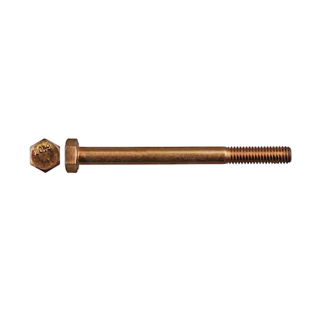 Disco Class 10.9, M6-1.00 Hex Head Cap Screw, Zinc Yellow Steel, 70 mm L 14437PK