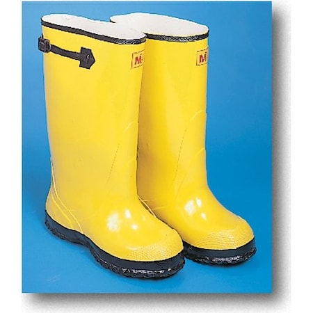 Mutual Industries Over-The-Show Work Slush Boot, 17", Size 12, 16 inch Height, Yellow, 12 14500-12-17