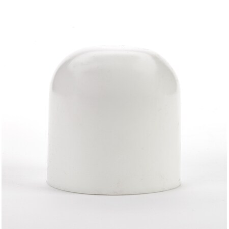 Mutual Industries Large Tent Cap, 2", White, White, Plastic 14610-10-2