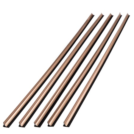 Fasade Inside Corner Trim Polished Copper, PK5 14625