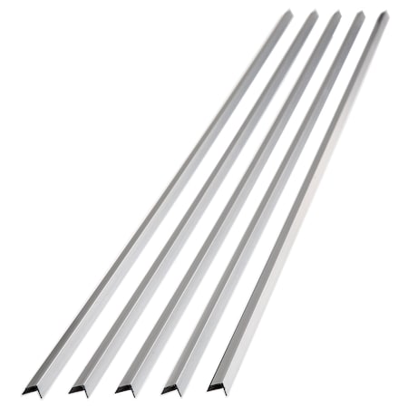 Fasade Fasade Outside Corner Trim Brushed Alum PK5 14708