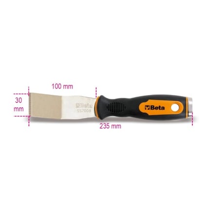 Beta Bent Putty Knife Scraper 014790320
