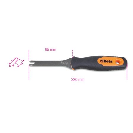Beta Putty Knife Scraper Set, 3Pc 014790010