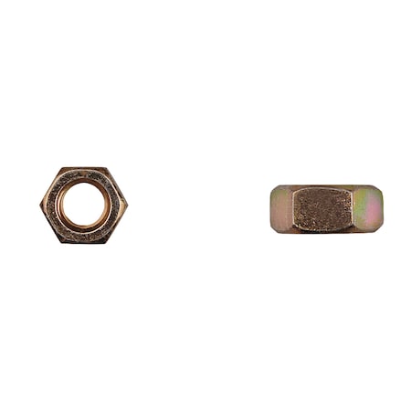 Disco Hex Nut, M14-2.00, Class 10, Zinc Yellow Plated 14807PK