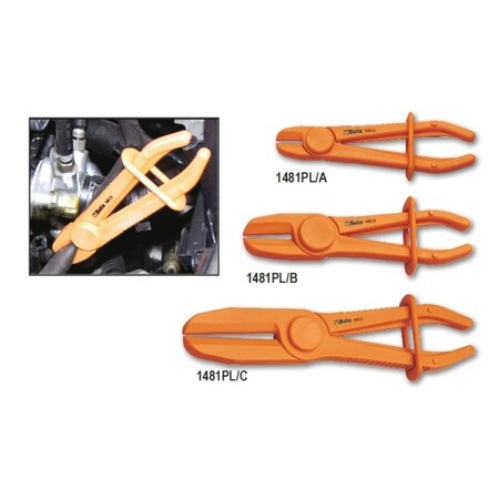 Beta Plastic Hose Plier Set, 3 pcs. 014810200