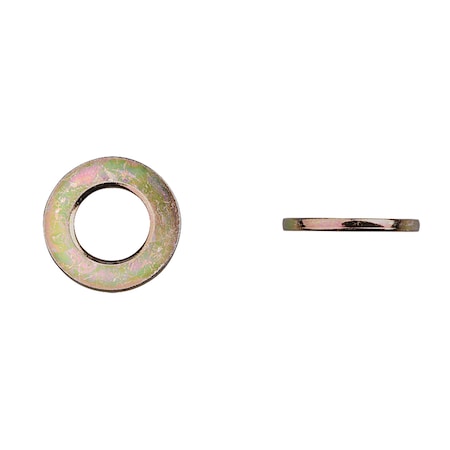 Disco Flat Washer, For Screw Size M14 Zinc Yellow Finish 14833PK