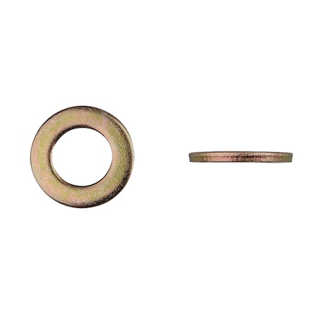 Disco Flat Washer, For Screw Size M16 Zinc Yellow Finish 14834PK