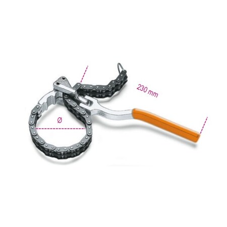 Beta Oil-Filter Wrench Double Chain 014880050