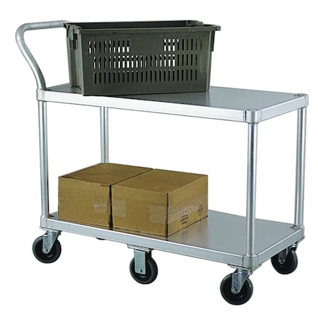 New Age Industrial Cart, Picking, 2-Shelf, 19" x 41" x 30" 1490