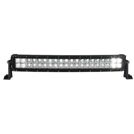 Buyers Products 22.5 Inch 10,800 Lumen LED Clear Curved Combination Spot-Flood Light Bar 1492172