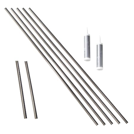 Fasade Fasade Accessory Kit Brushed Nickel 14929