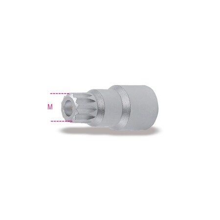 Beta 1/2" Drive, 16mm Metric Socket, 12 Points 014940296