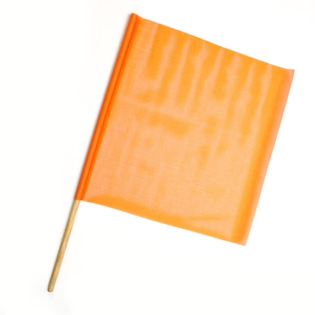 Mutual Industries Heavy-Duty Mesh Safety Traffic Warning F, Orange, Vinyl coated nylon, 1 Inch Length 14975-30-24
