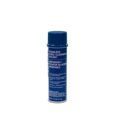 Namco Manufacturing Stainless Steel Cleaner, 15 oz. Aerosol, PK12 2013