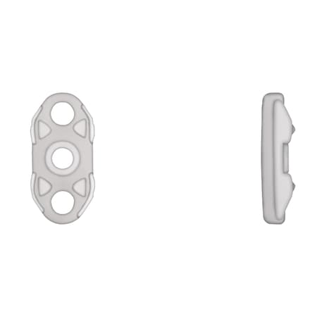 Disco Wht Front Door Window Guide Overall L 1-13/32" PK5 15010PK