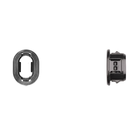 Disco Blk HeadLght Grommets 11.5mmX18mm Hole 10mm Stem PK10 15017PK