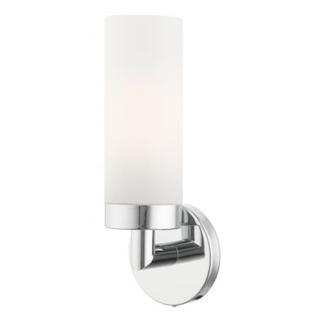 Livex Lighting Polished Chrome ADA Single Sconce, 1 Ligh 15071-05
