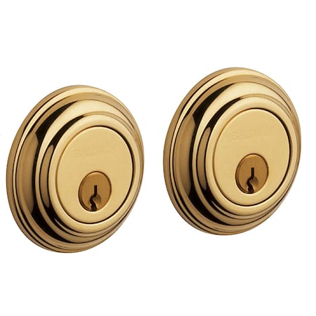 Baldwin Estate Unlacquered Brass Deadbolts 8232.031