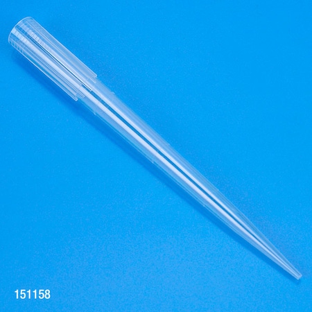 GLOBE SCIENTIFIC Pipette Tip, 100-1300uL, 98mm, PK576 151158RF