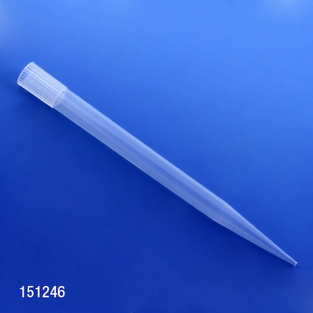 Globe Scientific Pipette Tip, 1000-5000uL, Naturl, PK250 151246