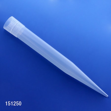 Globe Scientific Pipette Tip, 1000-10000uL, Nat, PK100 151250