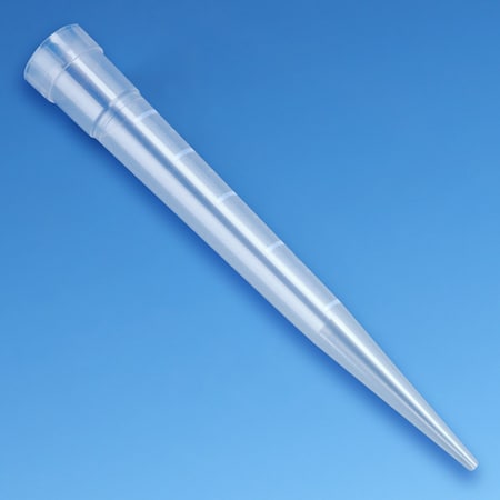 Globe Scientific Pipette Tip, 1000-5000uL, Grad, PK100 151260