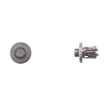 Disco Blk Nyln Cowl Vent Ret 10mm Hole Size 12mm Stem L PK10 15144PK