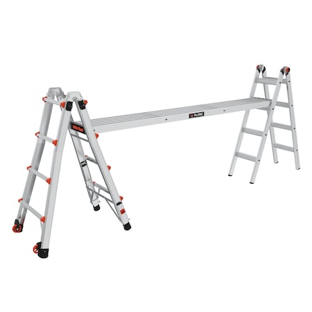 Little Giant Ladders Adj. Aluminum 2-Person Plank, 73 in L 15180