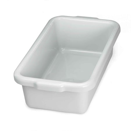 Tablecraft Undercounter Bus Tub, Grey, 21"X12"X6" 1527G