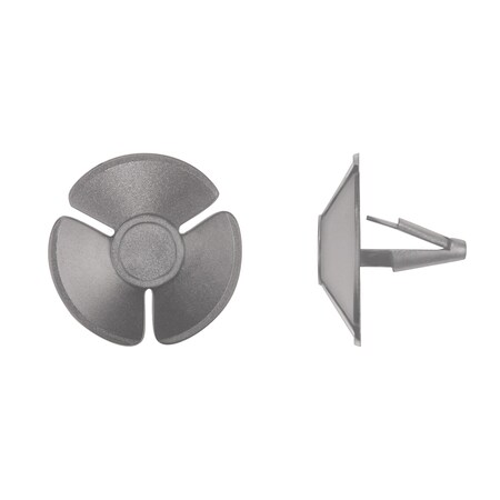 Disco Blk Hood Insulation Ret 9/32" Hole 3/4" Stem L PK25 15293PK